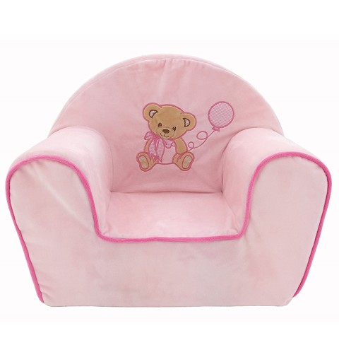 Sillon Osito Globo Rosa