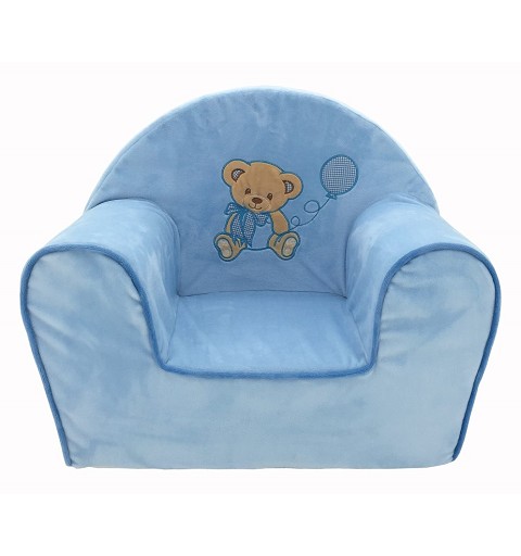 Sillon Osito Globo Azul