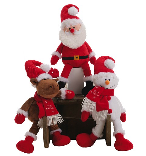 Reno Papa Noel-Muñeco de...