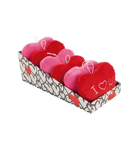 Corazones  25Cm. 6 Col. Surt