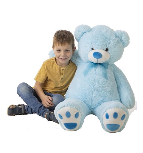 Oso de Peluche Gigante Azul 100 cm