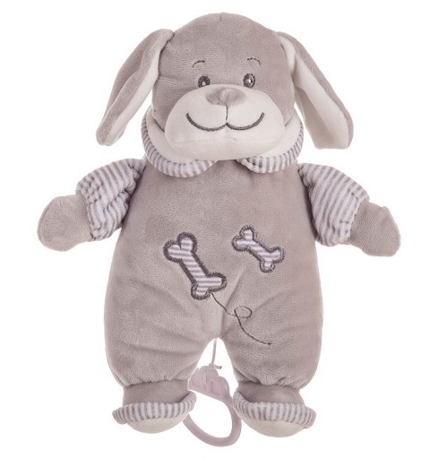 Perrito Coco Caja Musica 26Cm.