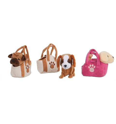 3 Perritos En Bolsito 16 cm...