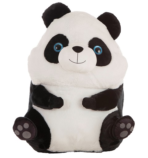 Oso Panda De Peluche Bolita