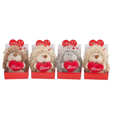 Erizos de Peluche c/Corazon...