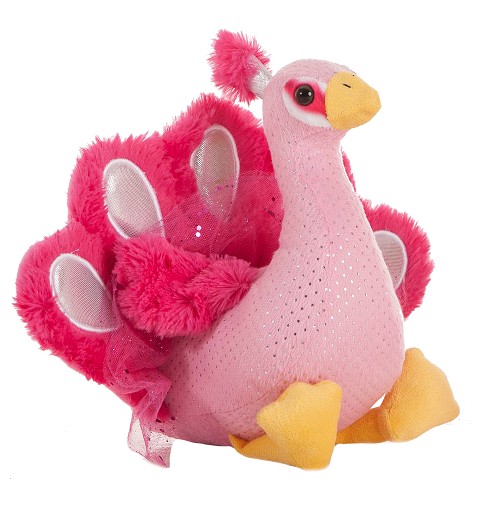 peluche pavo real