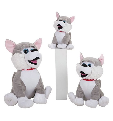 Husky de Peluche 25 cm