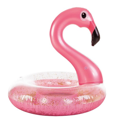Flotador Flamingo Purpurina...