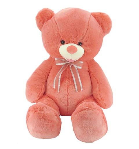Oso de Peluche Coral Lazo...