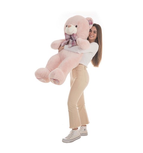 Oso de Peluche Lazo Cuadros...