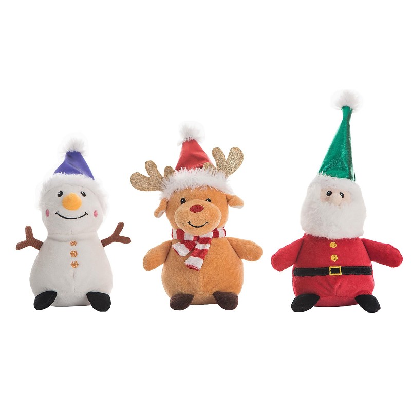 Muñequitos de Peluche Navideños