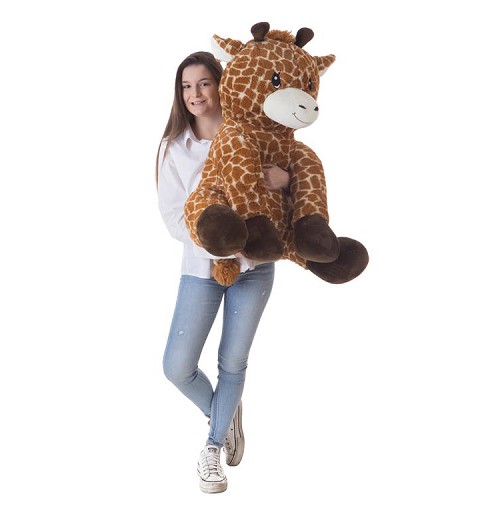 Jirafa De Peluche Grande 90cm Animales Realistas