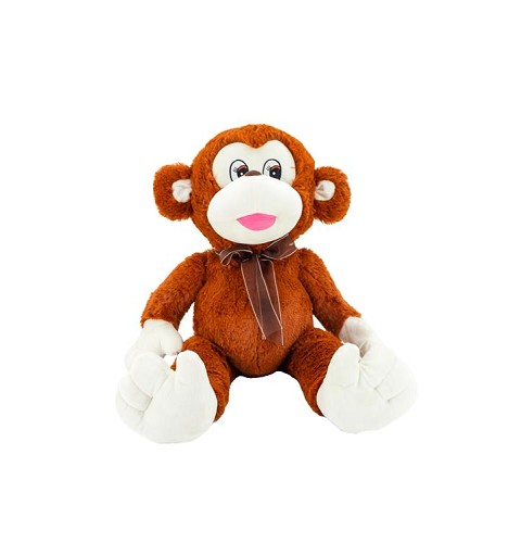 Mono Marrón Sentado