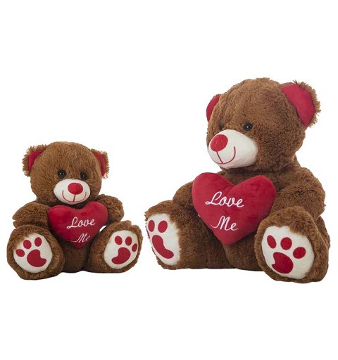 Oso de Peluche Corazón Love Me
