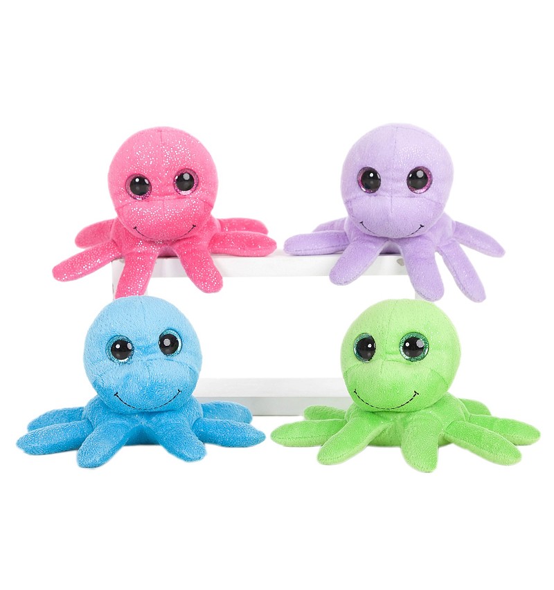 peluches de ojos de purpurina