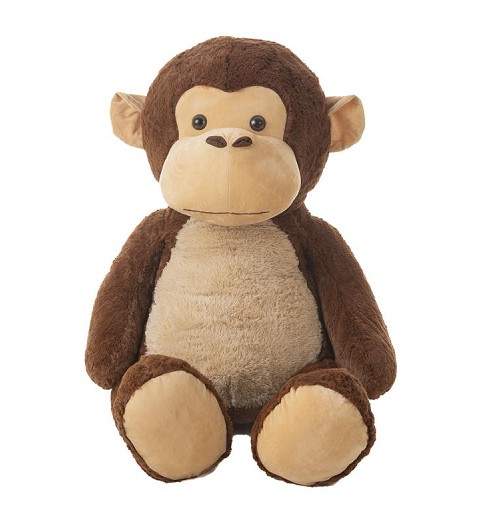 Mono de peluche gigante clearance