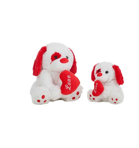 Perrito de Peluche con Corazón