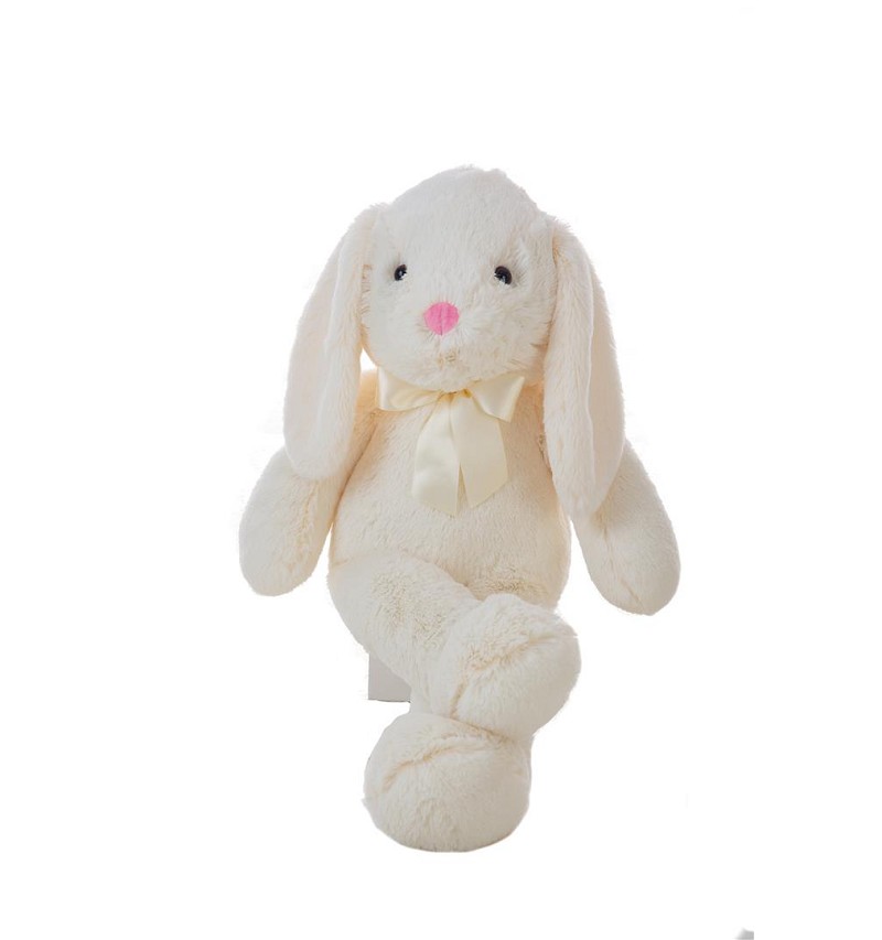 Uni-Toys Conejo De Peluche Beige – 18 Cm De Altura, Relleno 100% Reciclado