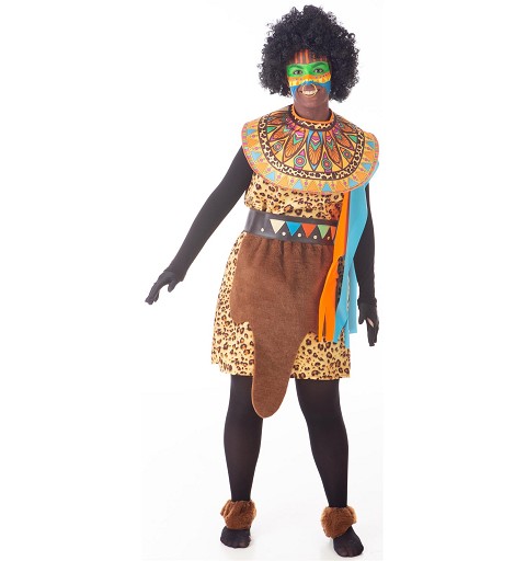 Disfraz Africana Adulto T-Xl
