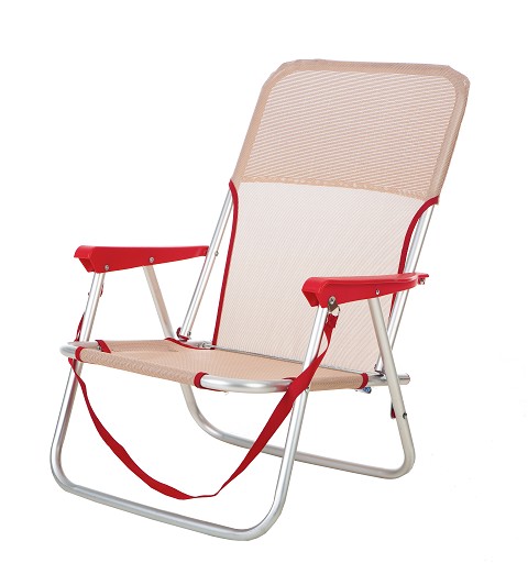 Silla Baja Plegable 1P Beig...