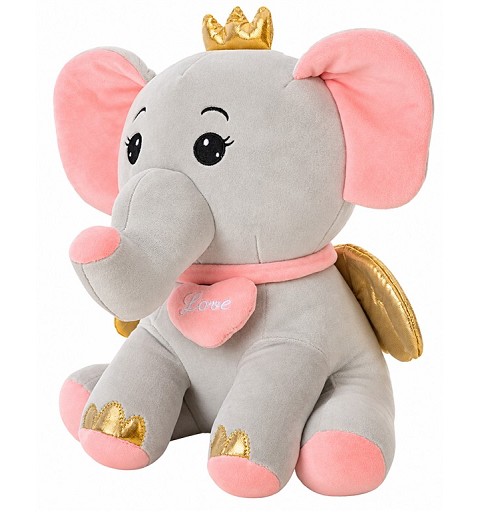 Elefante Rey Azul/Rosa