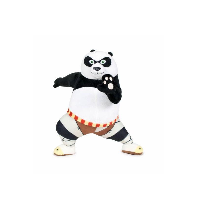 Panda Plüschtier Squashy Podgie | Ca. 25 Cm Groß | Superweich | Dreamworks Lizenz | Kung Fu Panda Motiv