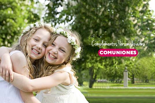 Comprar Complementos Personalizados para Comuniones