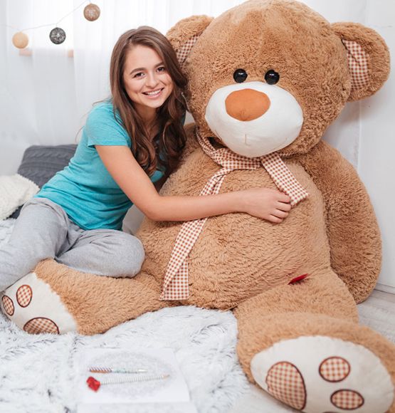 Regalo de peluche gigante de oso de peluche para el día de San Valentín